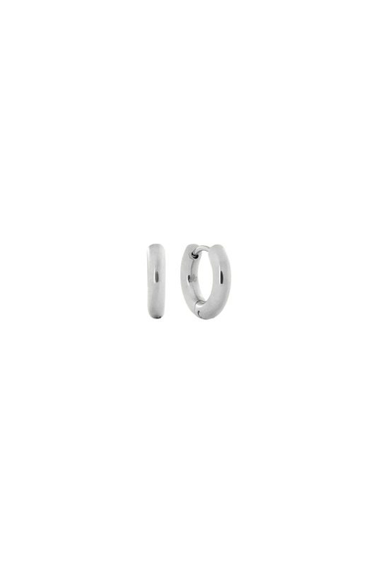 Clover Hoops | Silver