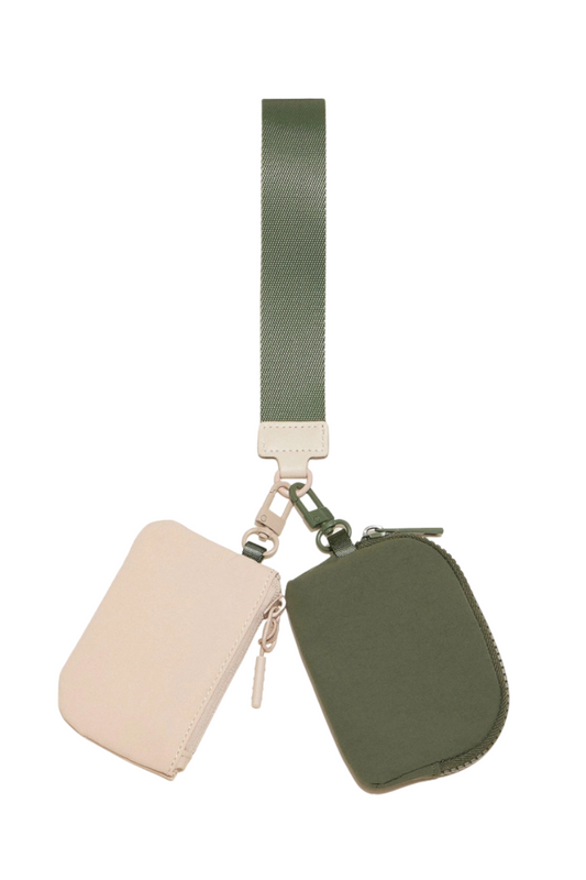 Wristlet Keychain | Olive