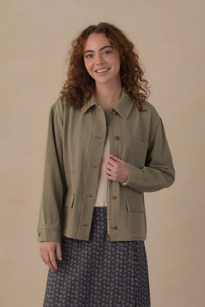 Claire Dark Sage Jacket