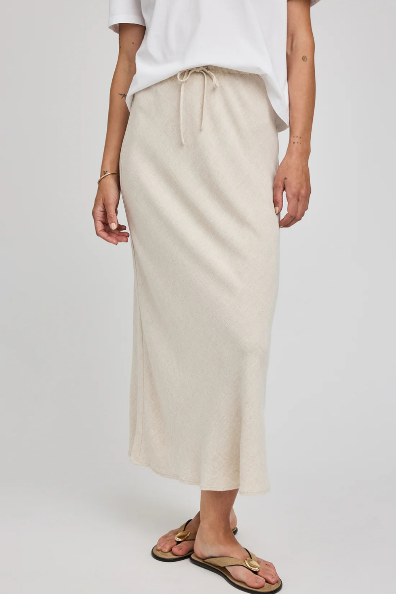 Cassia Linen Skirt