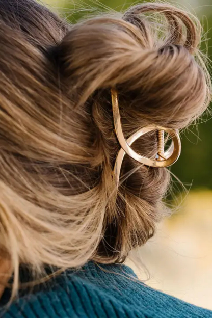 Gold Swirl | Claw Clip