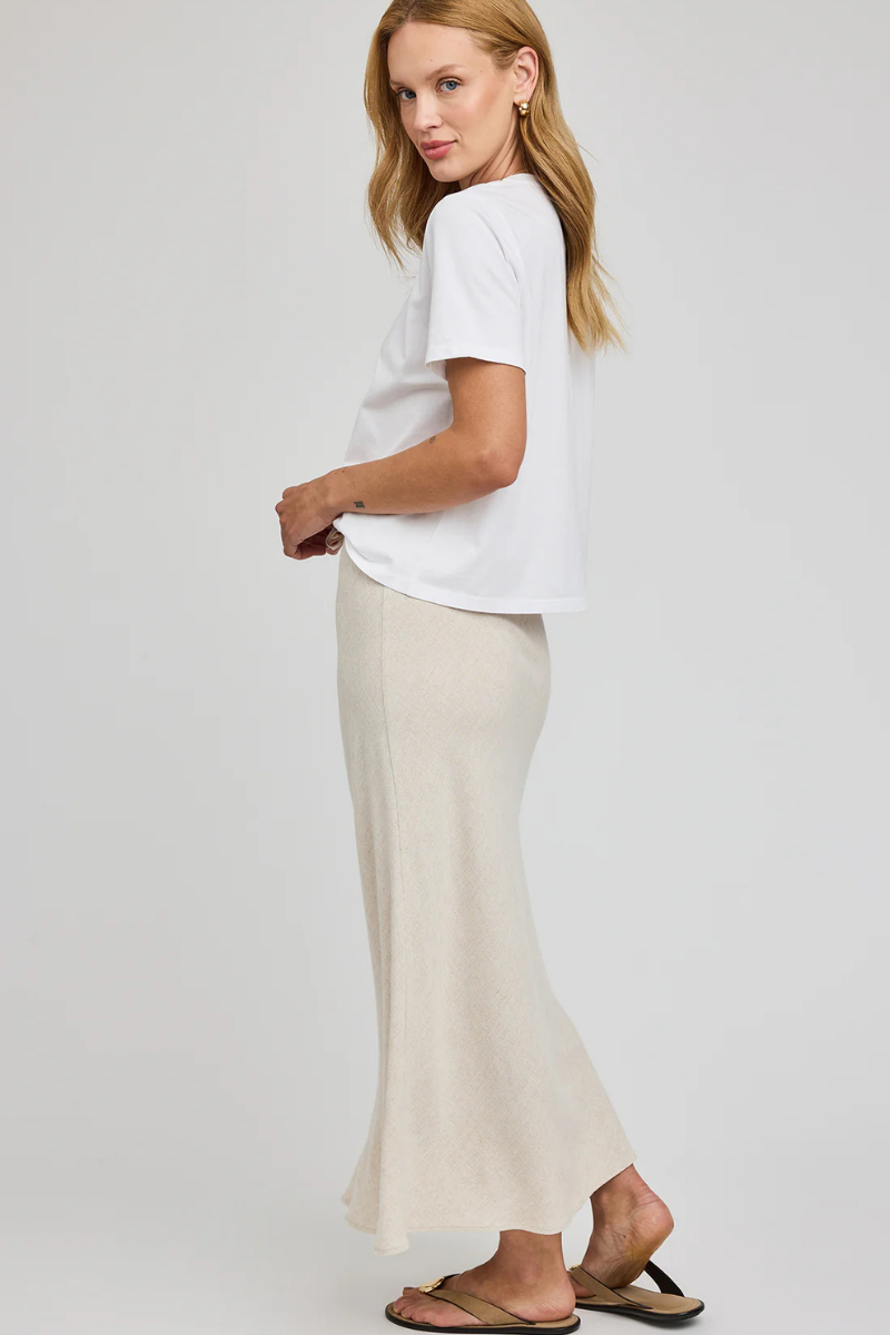 Cassia Linen Skirt