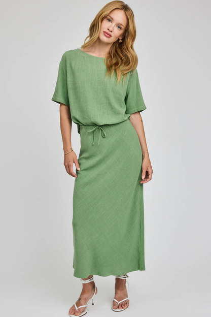 Cassia Linen Skirt