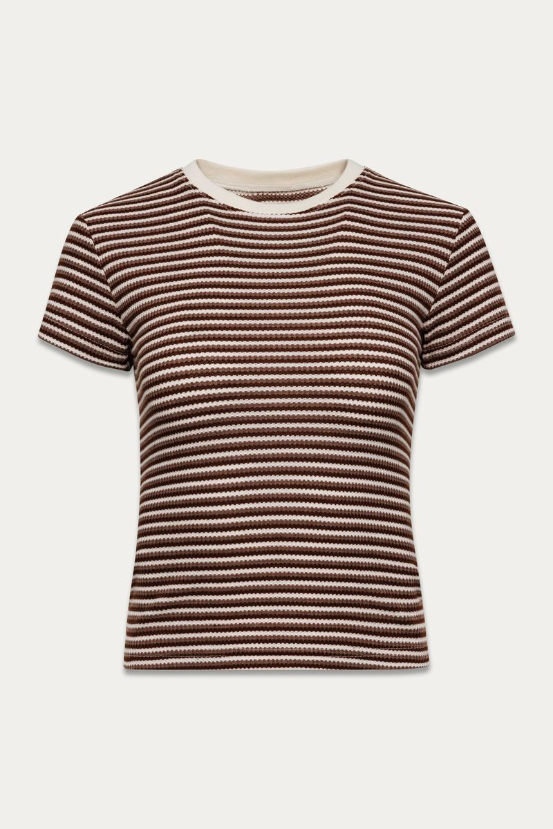 Yasmine Stripe Tee