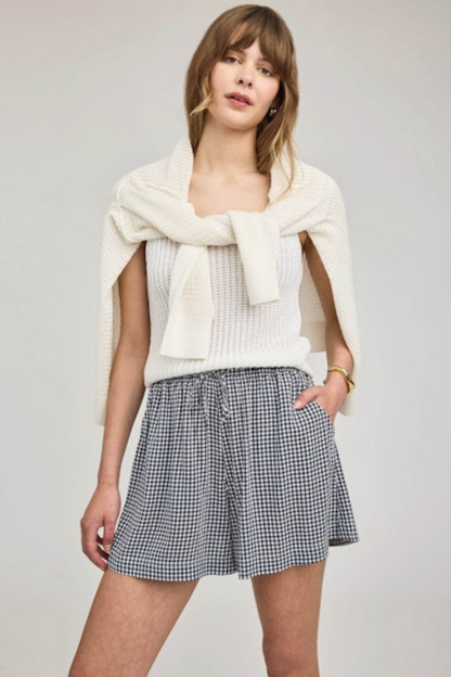 Quinn Gingham Shorts