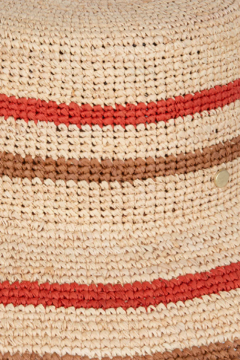 Straw Bucket Hat