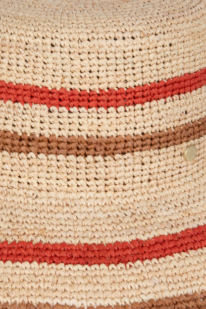 Straw Bucket Hat