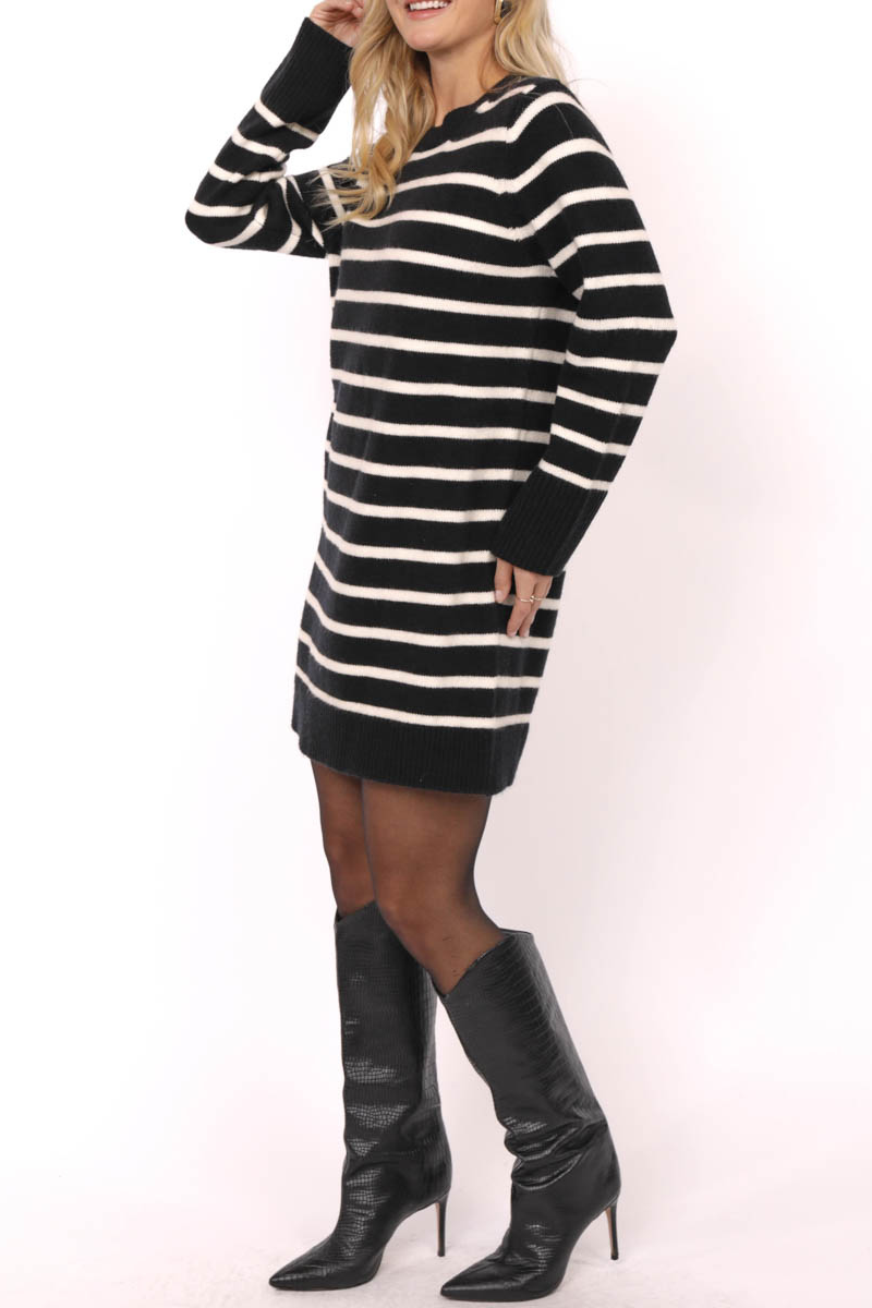 Stripe Sweater Dress