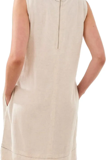 Dress with Saddle Stitch