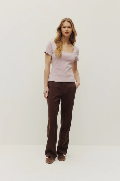 Selena Squareneck Tee