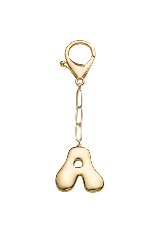 Bubble Letter Keychain