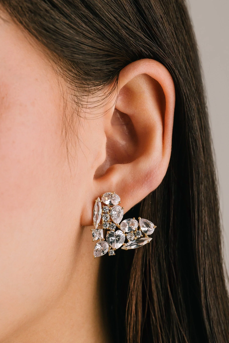 Debut Large Heart Earrings