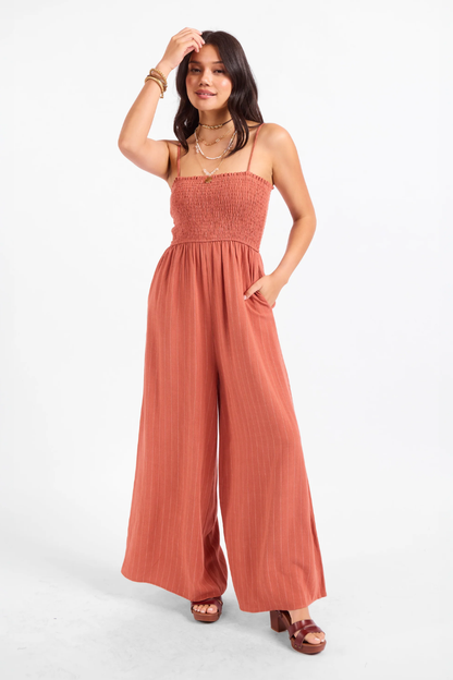 Sugarloaf Stripe Jumpsuit