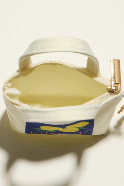 Bag Charm | Mini Tote Blue Limone