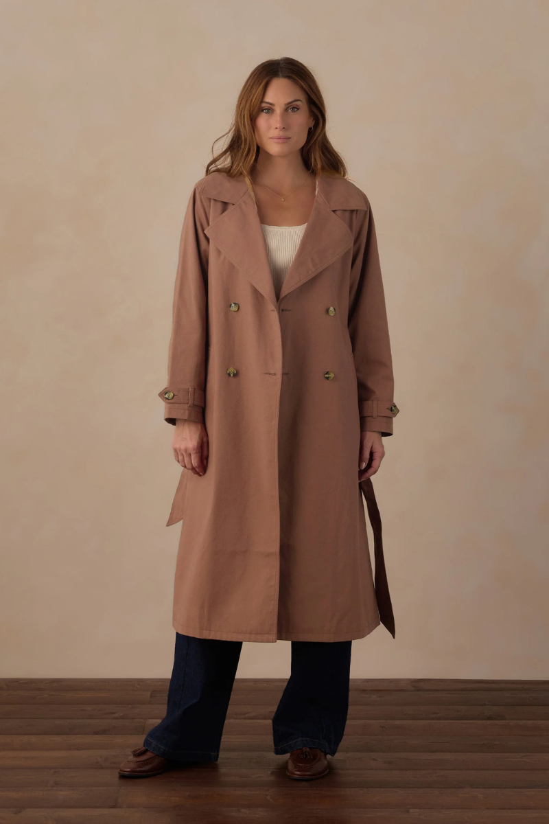 Clay Trench Coat