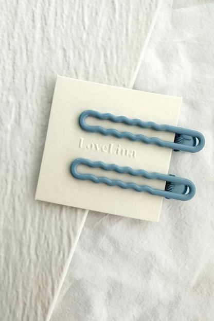 Wavy Hair Clip | Set of 2