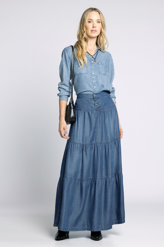 Montie Denim Skirt