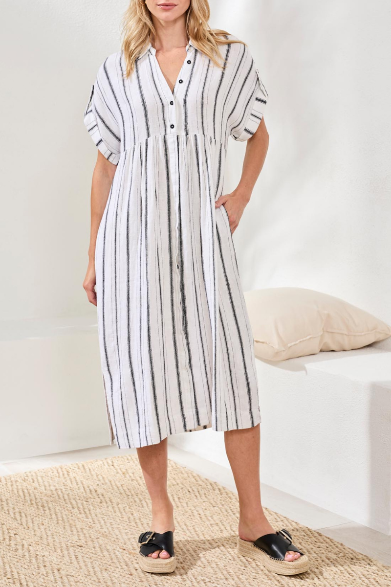 Stripe T-shirt Dress