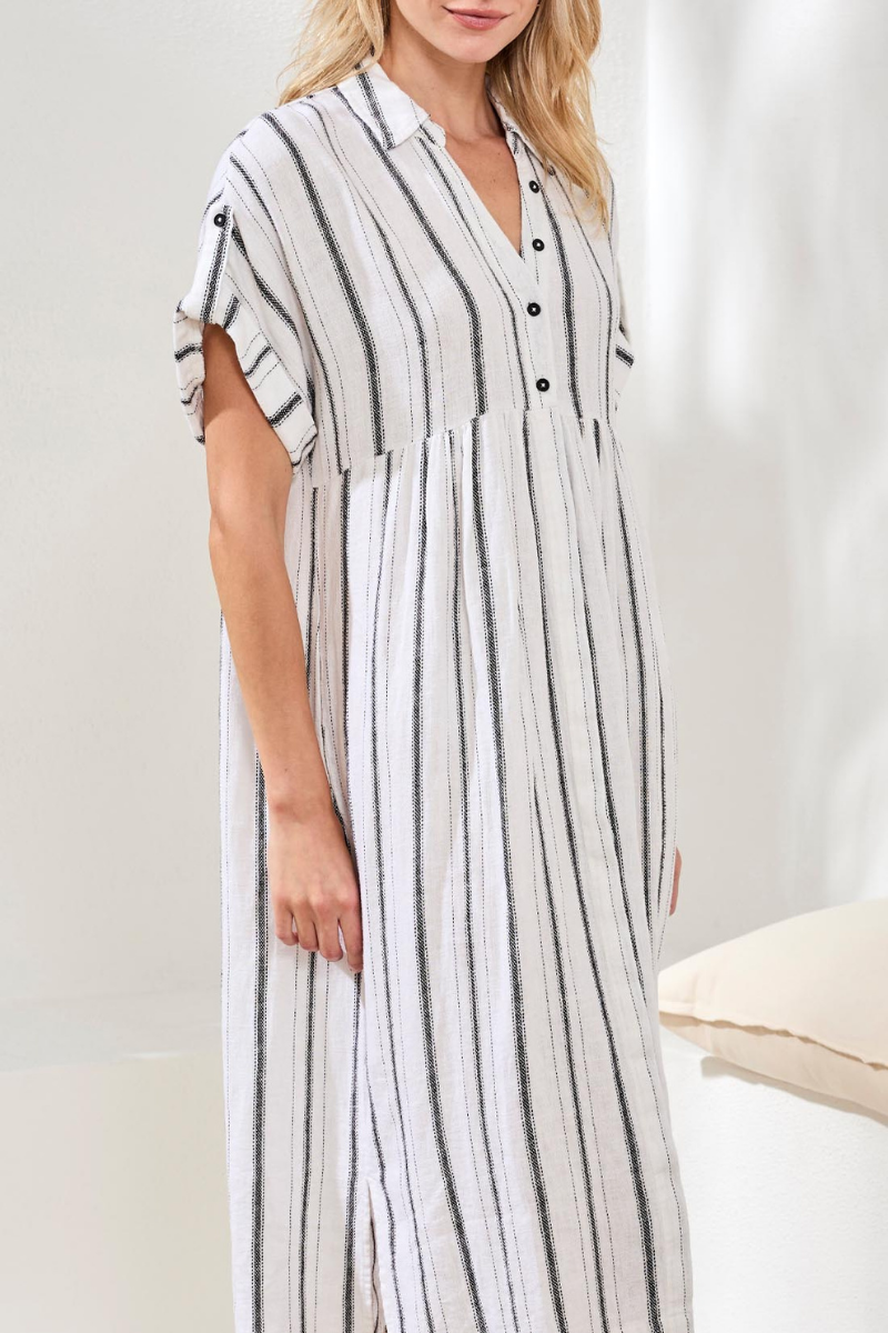 Stripe T-shirt Dress