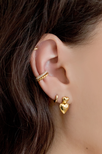 Tina Heart Earrings