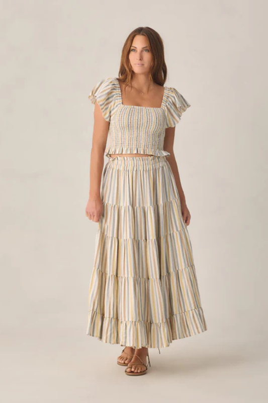 Zayla Top | Valencia Stripe