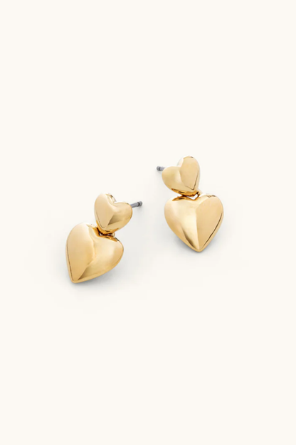 Tina Heart Earrings