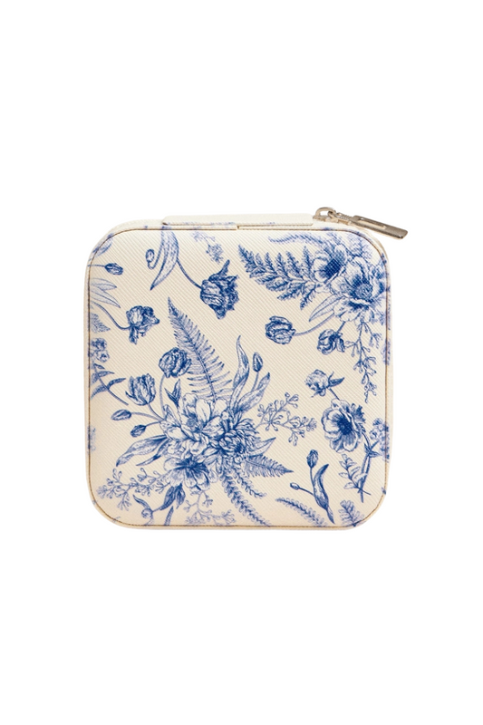 Blue Blossom Jewelry Box
