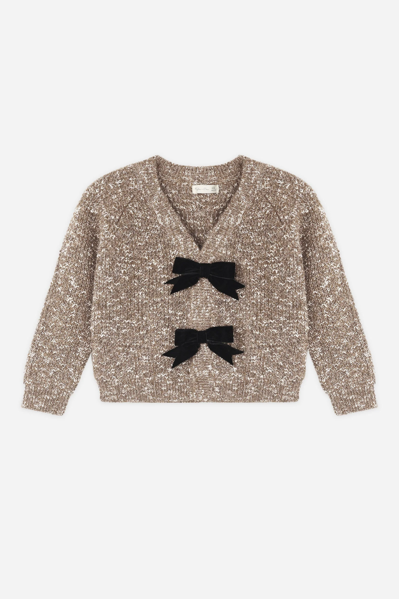 Girls Bow Cardigan