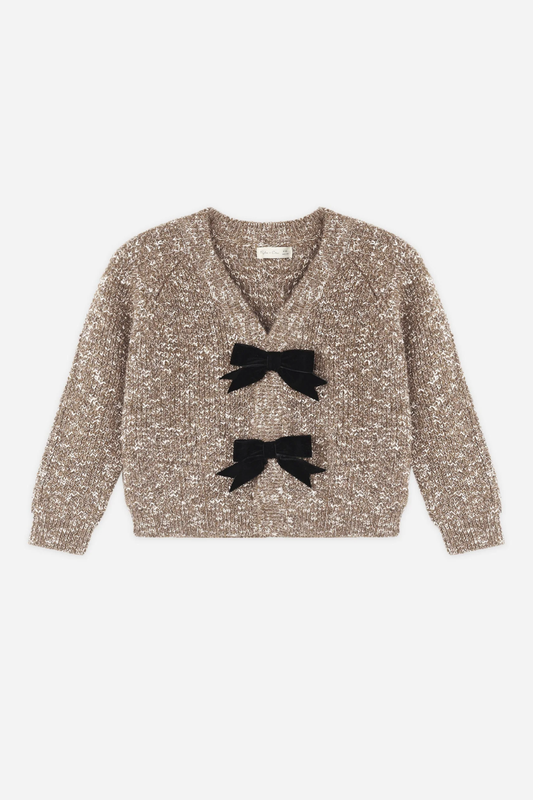 Girls Bow Cardigan