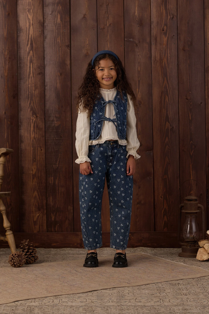 Girls Disty Heart Vest