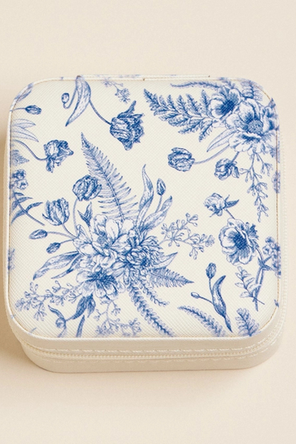 Blue Blossom Jewelry Box