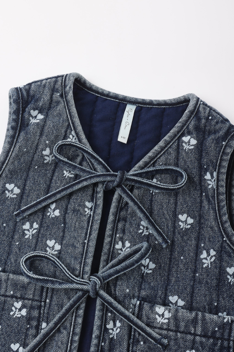 Girls Disty Heart Vest