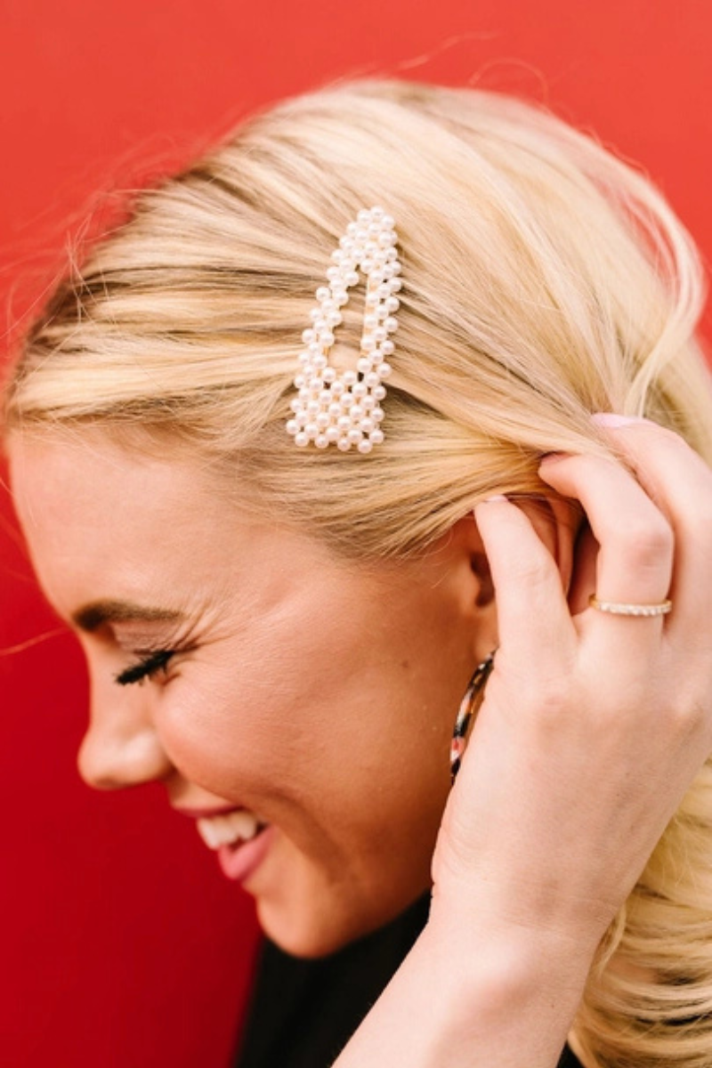 Snap Pearl Clip