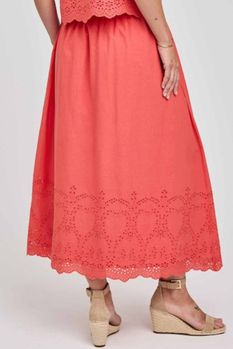 Elodie Eyelet Skirt