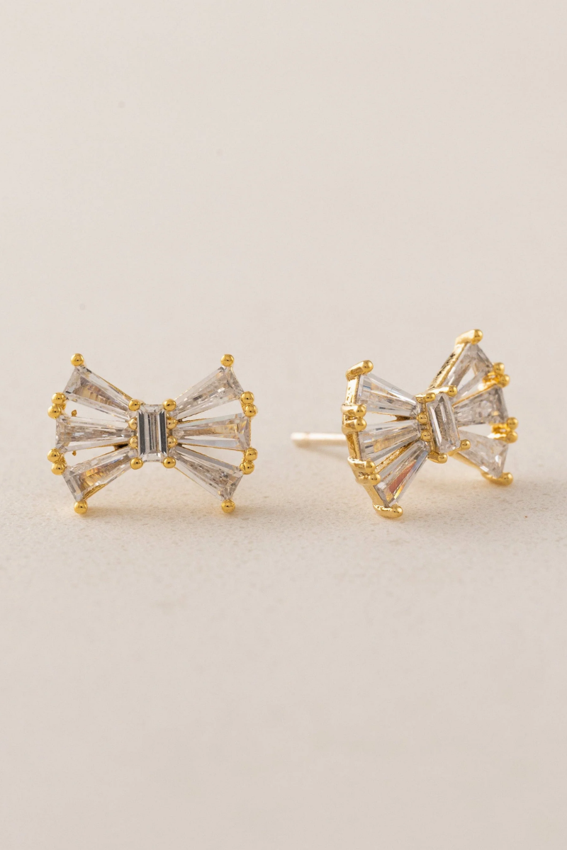 Camille Bow Studs