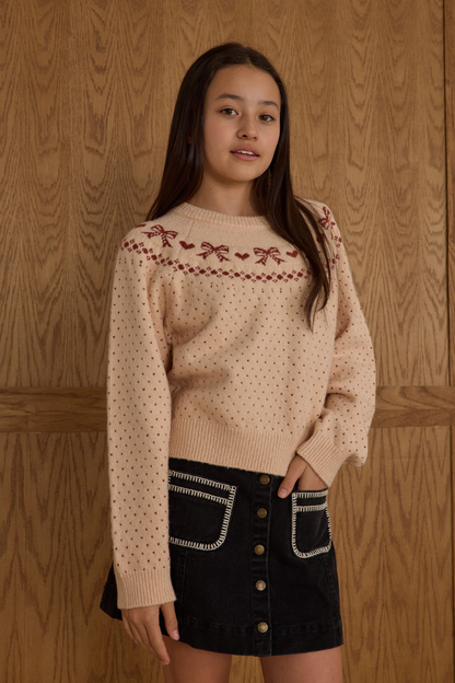 Fair Isle Sweater | Bows