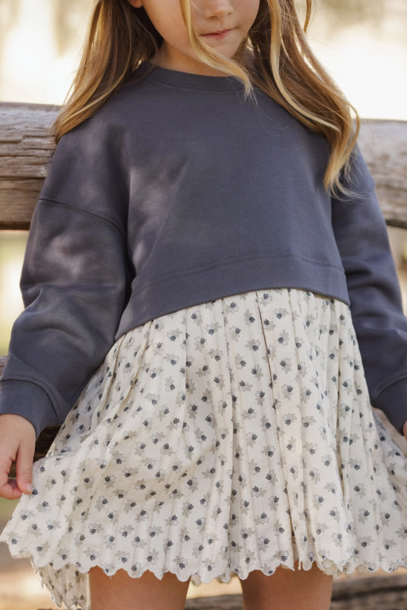 Girls Vintage Fleur Dress