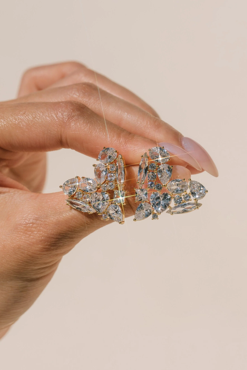 Debut Large Heart Earrings