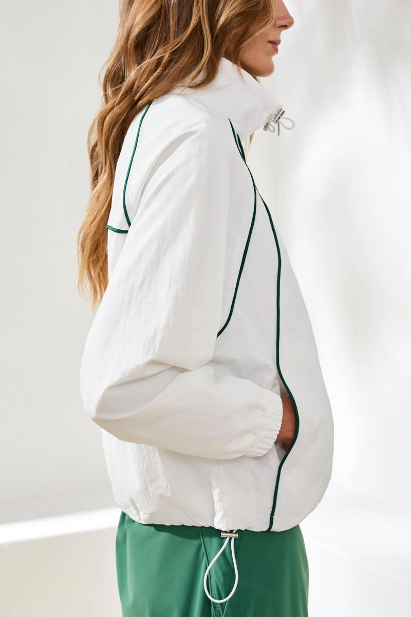 Zip Front Windbreaker