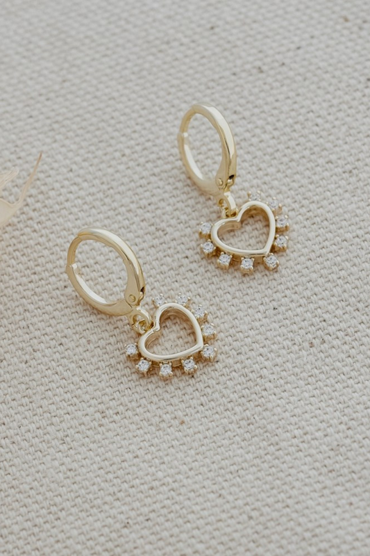 I've Got a Crush Hoop Earrings