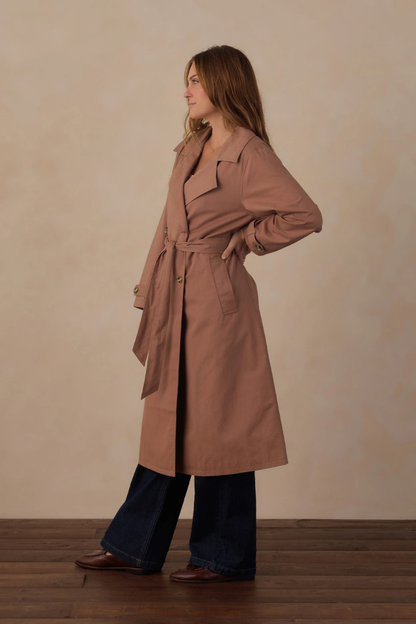 Clay Trench Coat