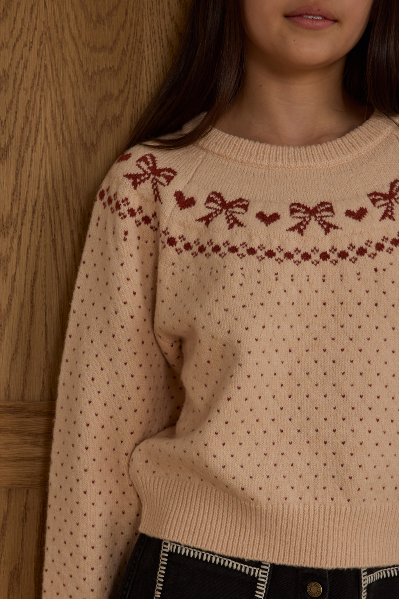 Fair Isle Sweater | Bows