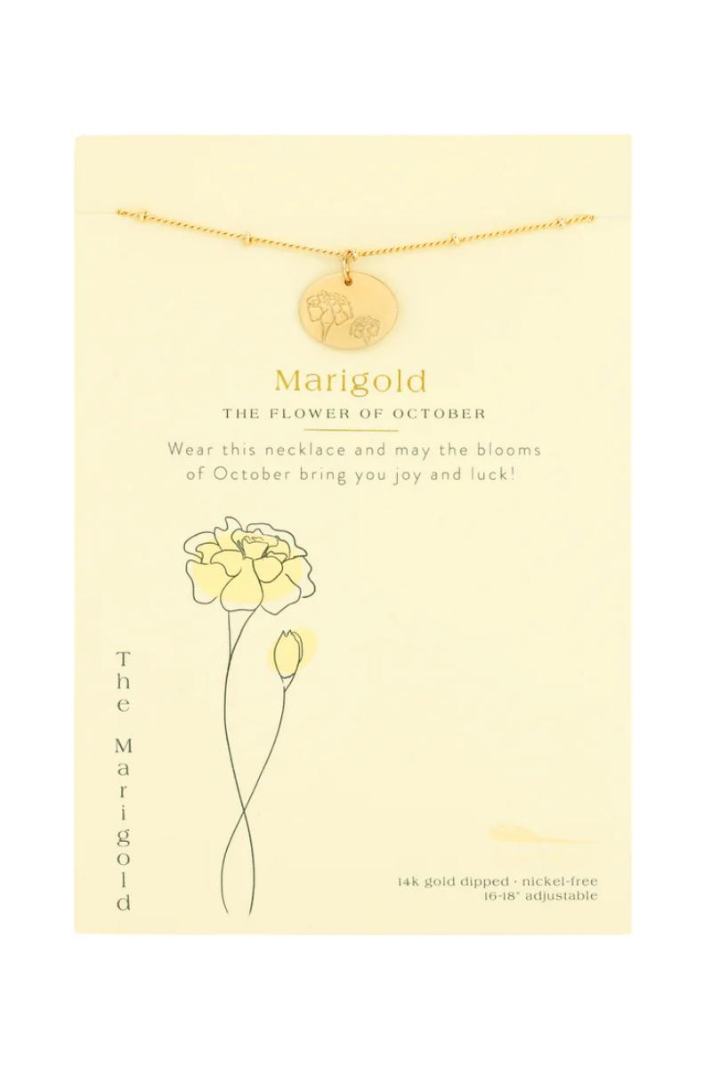 Birth Flower Necklaces