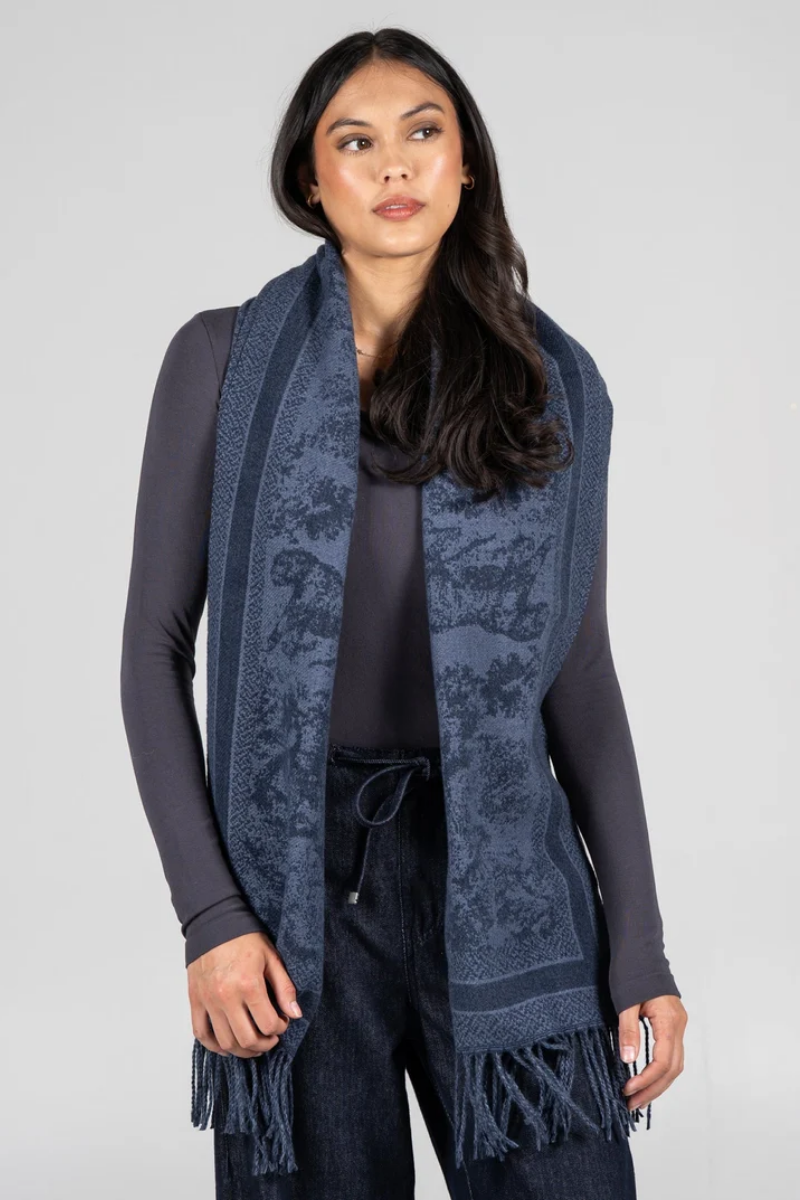 Printed Pattern Scarf
