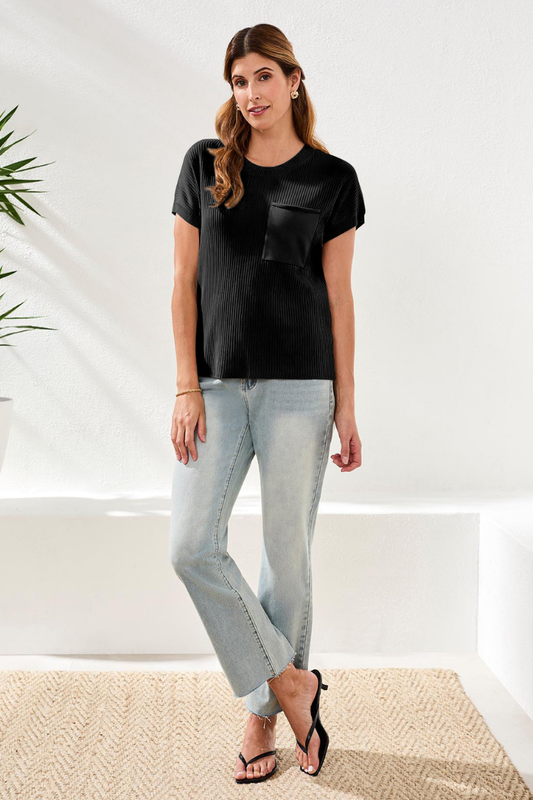Dolman Top with Pocket