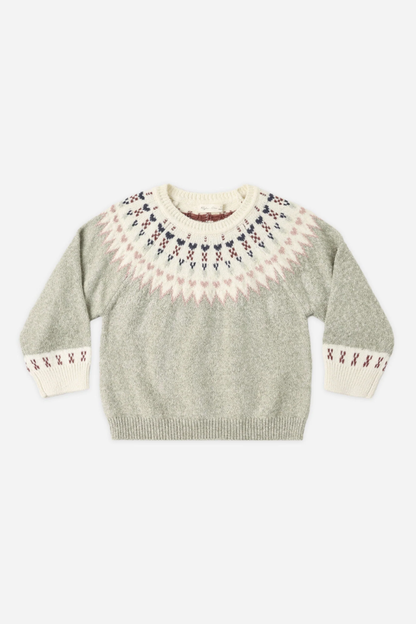 Girls Fair Isle Sweater