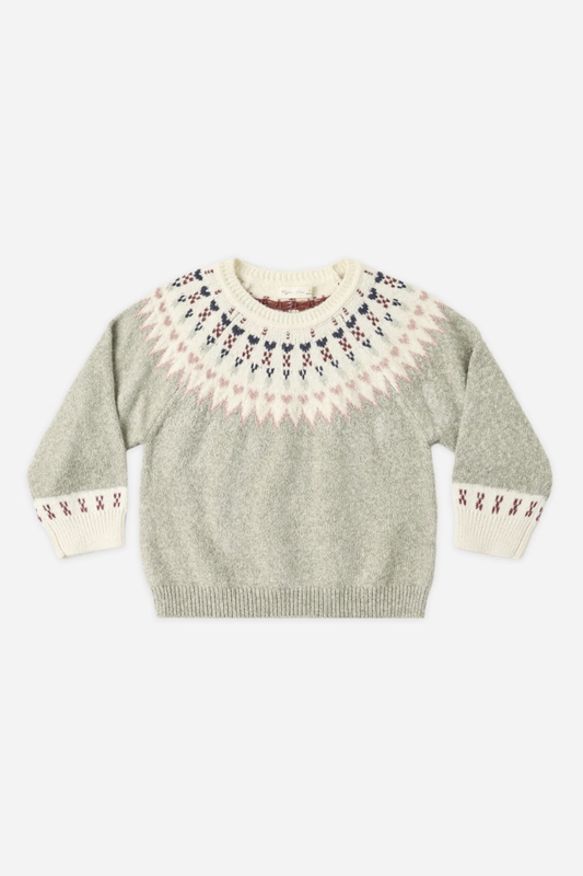 Girls Fair Isle Sweater