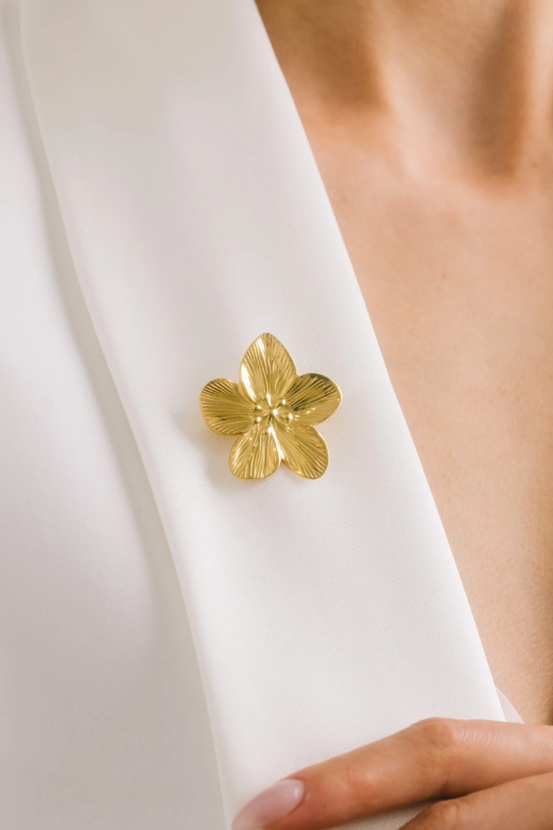 Gold Brooch