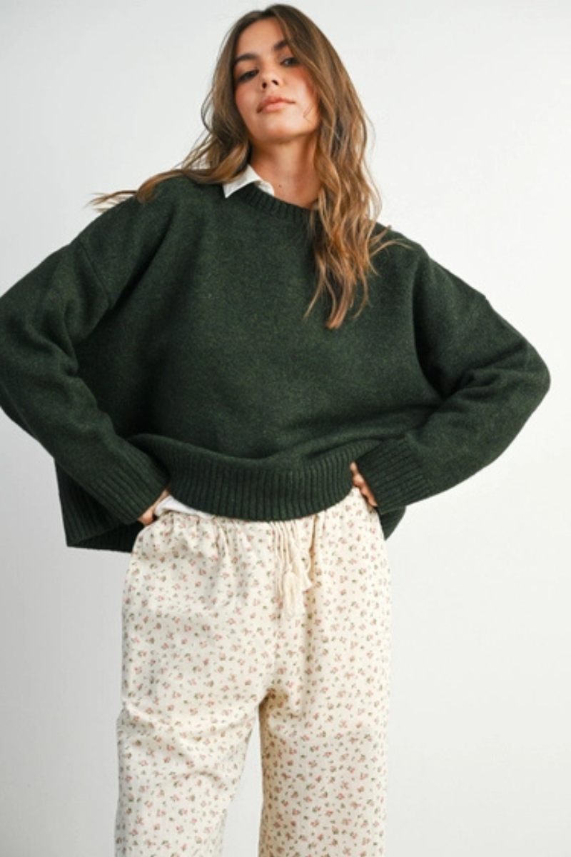 Tie-Back Sweater