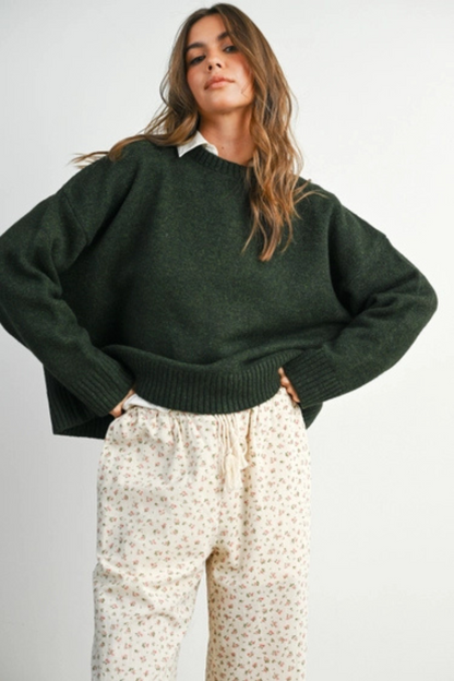 Tie-Back Sweater